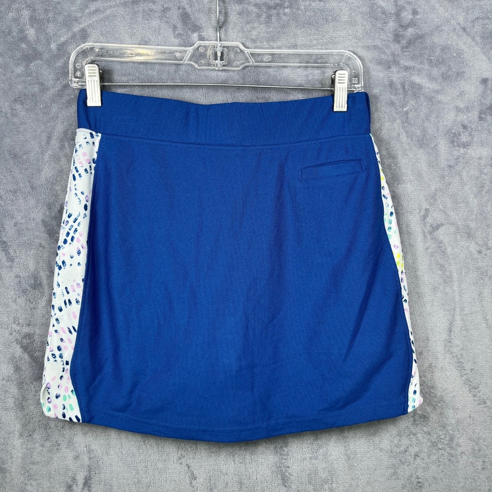 Pebble Beach Golf Skort Dry-Luxe Performance Athletic Skirt Blue Size S